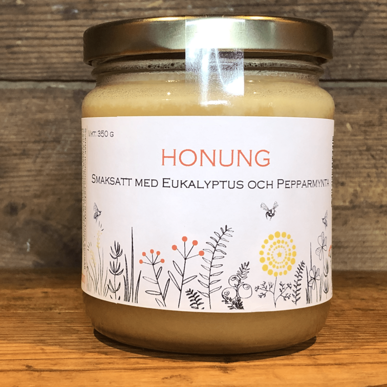 Honung med Eukalyptus och pepparmynta
